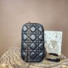 Christian Dior Cannage Top Handle Charm Bag - Image 6