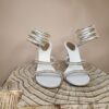 Rene Caovilla Serpent Ankle Sandals - Image 7