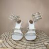 Rene Caovilla Serpent Ankle Sandals - Image 6