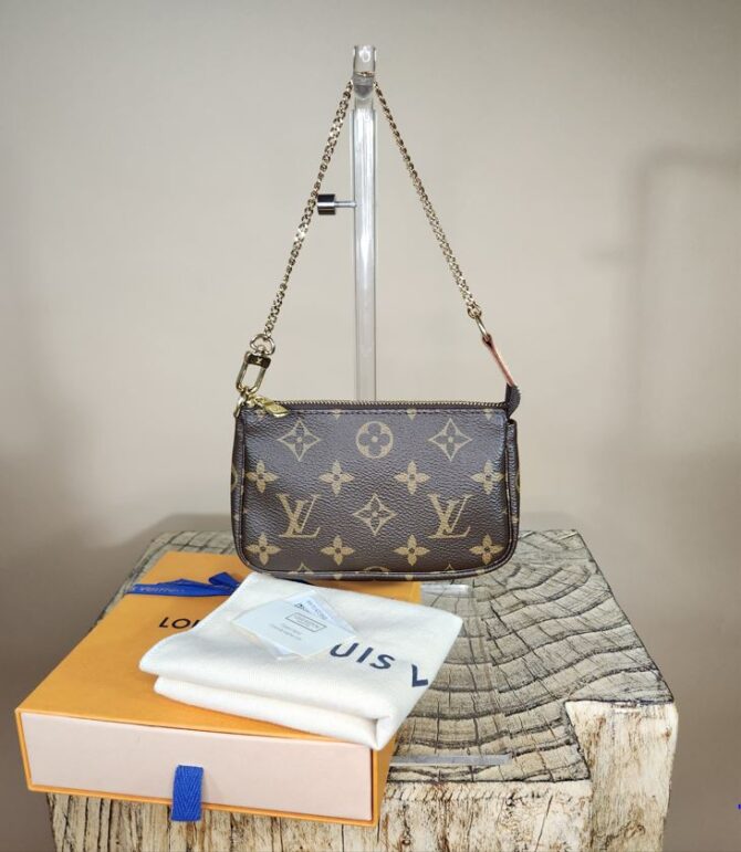 Louis Vuitton Mini Pochette Bag - Image 2