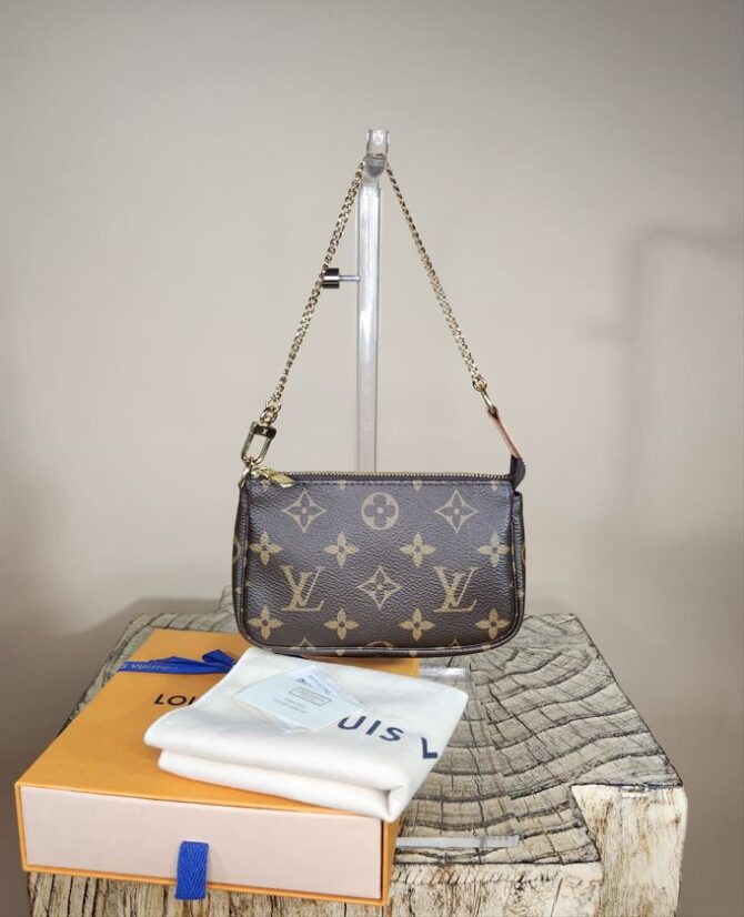 Louis Vuitton Mini Pochette Bag - Image 3