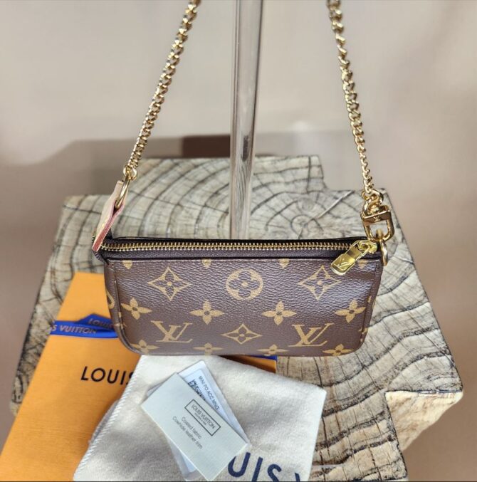 Louis Vuitton Mini Pochette Bag - Image 4